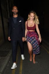 Katie Wright at Rosso Restaurant in Manchester 11/10/2018