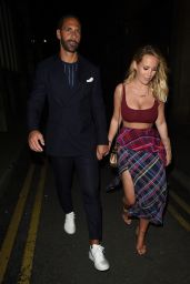 Katie Wright at Rosso Restaurant in Manchester 11/10/2018