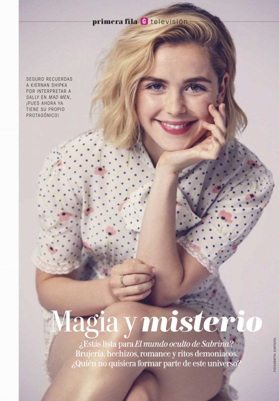 Kiernan Shipka - Glamour Mexico November 2018 Issue