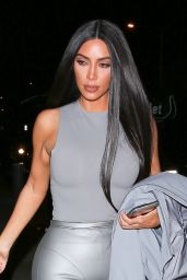 Kim Kardashian Night Out Style 11/16/2018
