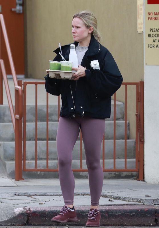 Kristen Bell - Hits the Gym in Los Feliz 11/19/2018