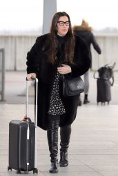 Liv Tyler in Travel Outfit - Heathrow Airport in London 11/21/2018