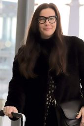 Liv Tyler in Travel Outfit - Heathrow Airport in London 11/21/2018