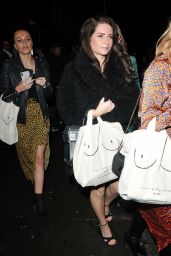Lottie Moss – Arrives at The Never Fully Dressed VIP Festive Dinner in Londo