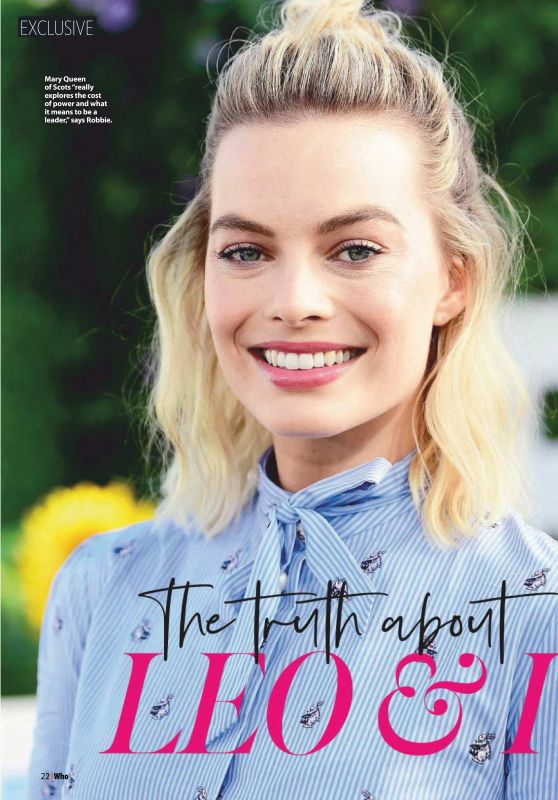Margot Robbie – Who Magazine December 2018 Issue