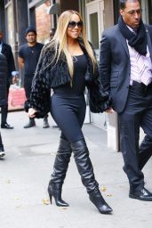 Mariah Carey - Leaves the Electric Lady Studios in NYC 11/20/2018