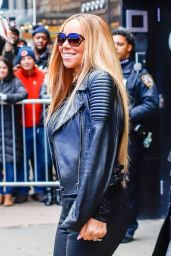 Mariah Carey - Leaves the "Good Morning America" in NYC 11/19/2018