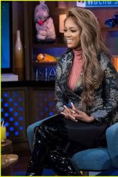 Megan Fox and Tyra Banks - "Watch What Happens Live" in NYC 11/29/2018