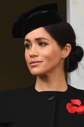 Meghan Markle - Annual Remembrance Sunday Memorial in London 11/11/2018