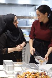 Meghan Markle - Visits the Hubb Community Kitchen in London 11/21/2018