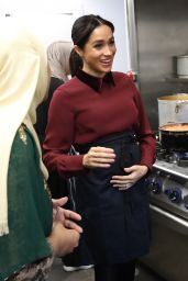 Meghan Markle - Visits the Hubb Community Kitchen in London 11/21/2018