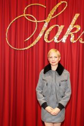 Michelle Williams - "Theater of Dreams" Holiday Windows and Light Show in New York 11/19/2018