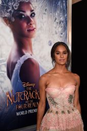 Misty Copeland – “The Nutcracker and the Four Realms” Premiere in Hollywood