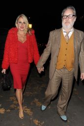 Nancy Sorrell - Arrives at Phil Turner 50th Birthday Party in London