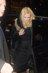 Nicole Kidman - Leaves BAFTA in London 11/21/2018