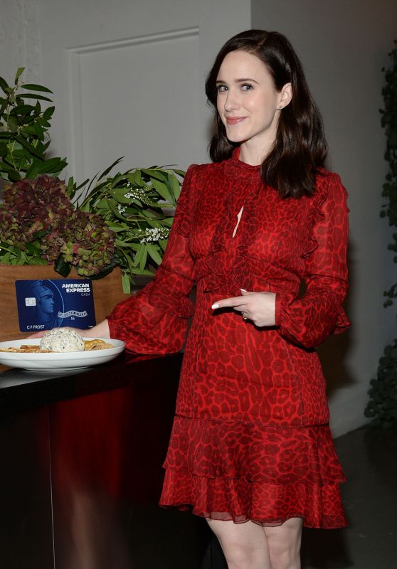 Rachel Brosnahan - American Express Cash Magnet Card Promo in NY 11/26/2018
