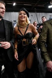 Rita Ora – 2018 Victoria’s Secret Fashion Show Backstage in NYC
