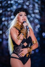 Rita Ora Performs at 2018 VS Fashion Show in NYC 11/09/2018