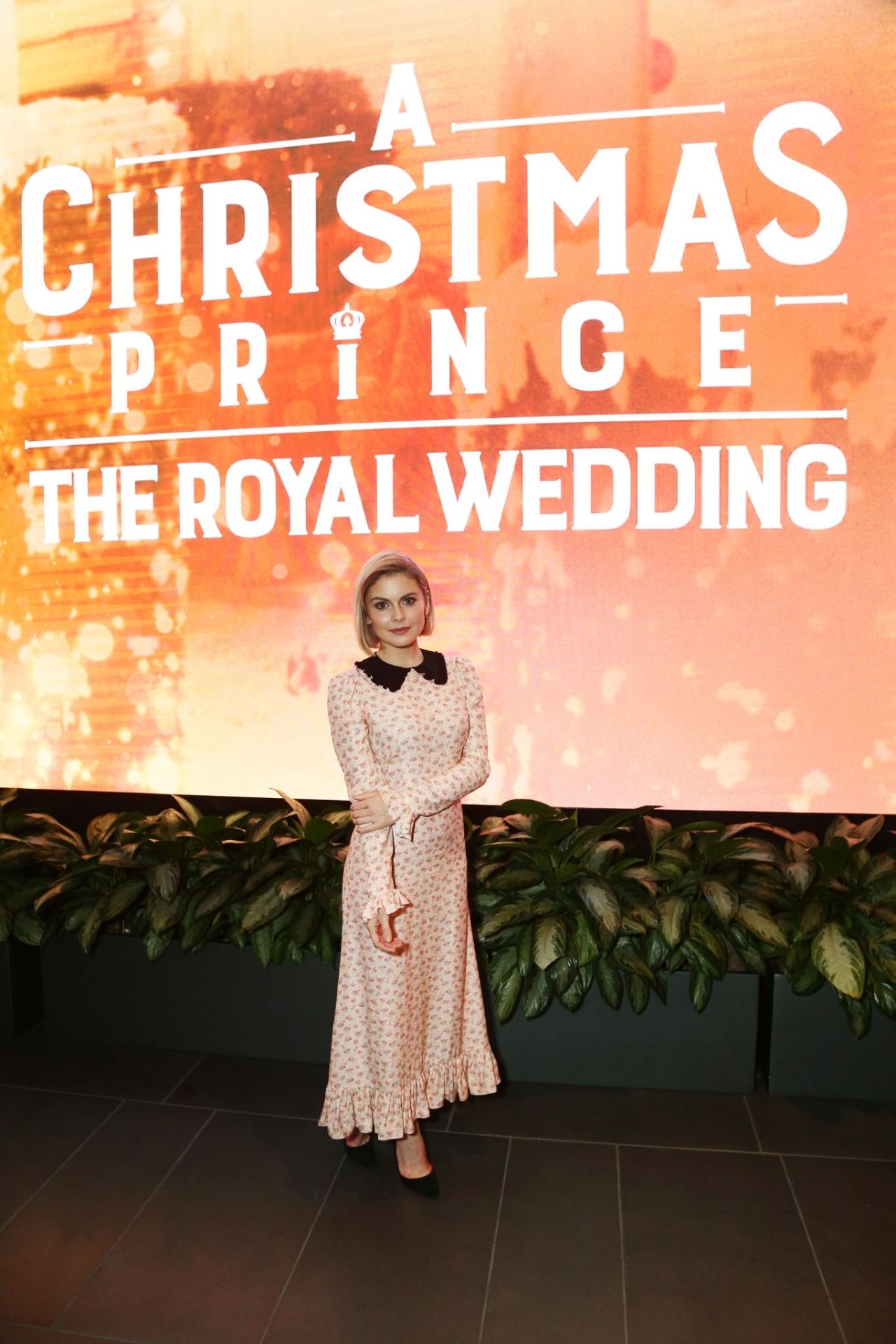 Rose McIver - "A Christmas Prince: The Royal Wedding" Special Screening in LA