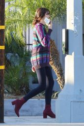 Shailene Woodley - Drake Doremus Movie Set in LA 11/27/2018
