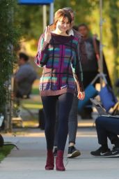 Shailene Woodley - Drake Doremus Movie Set in LA 11/27/2018