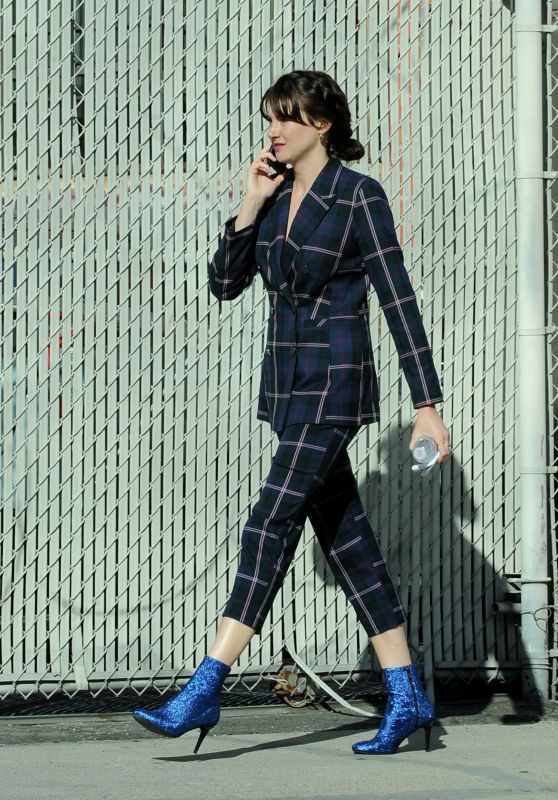 Shailene Woodley - Filming Drake Doremus Drama in Los Angeles 11/06/2018