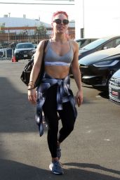 Sharna Burgess - Outside DWTS Rehearsal Studios in Los Angeles 11/16/2018