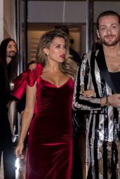 Sylvie Meis at the Waldorf Astoria Hotel in Berlin 11/24/2018