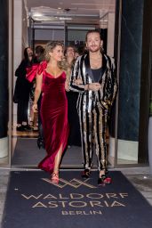 Sylvie Meis at the Waldorf Astoria Hotel in Berlin 11/24/2018