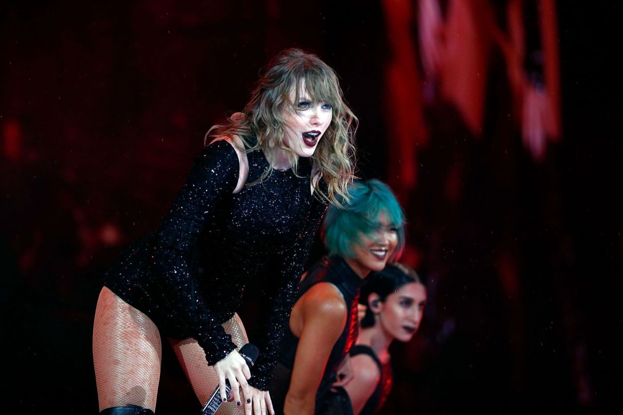 Taylor Swift Performs during Reputation Stadium Tour in Sydney