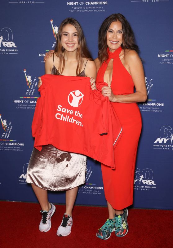 Teri Hatcher and Emerson Tenney - NYRR Night of Champions in NYC