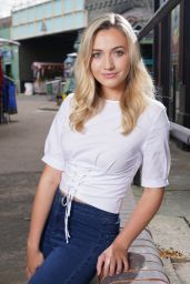 Tilly Keeper - Photoshoot for Eastenders 2018