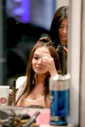 Tulisa Contostavlos at a Hair Salon in Beverly Hills 11/12/2018
