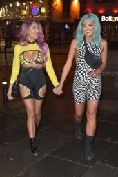 Abbie Holborn and Zahida Allen Night Out in Newcastle 12/26/2018