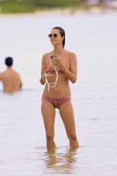 Alessandra Ambrosio in Bikini 12/24/2018