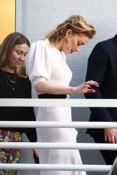 Amber Heard - Leaving Univision Headquarters in Miami 12/14/2018