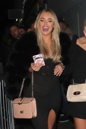 Amber Turner at Faces Nightclub in London 12/15/2018