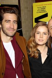 Amy Adams and Jake Gyllenhaal - New York Special Reception for "VICE"