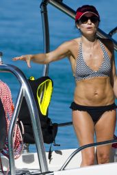 Andrea Corr in Bikini in Barbados 12/18/2018