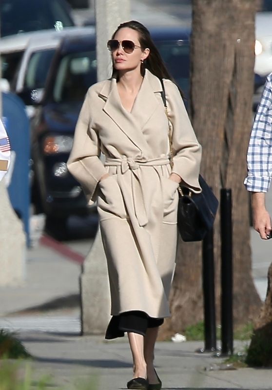 Angelina Jolie Street Fashion 12/22/2018
