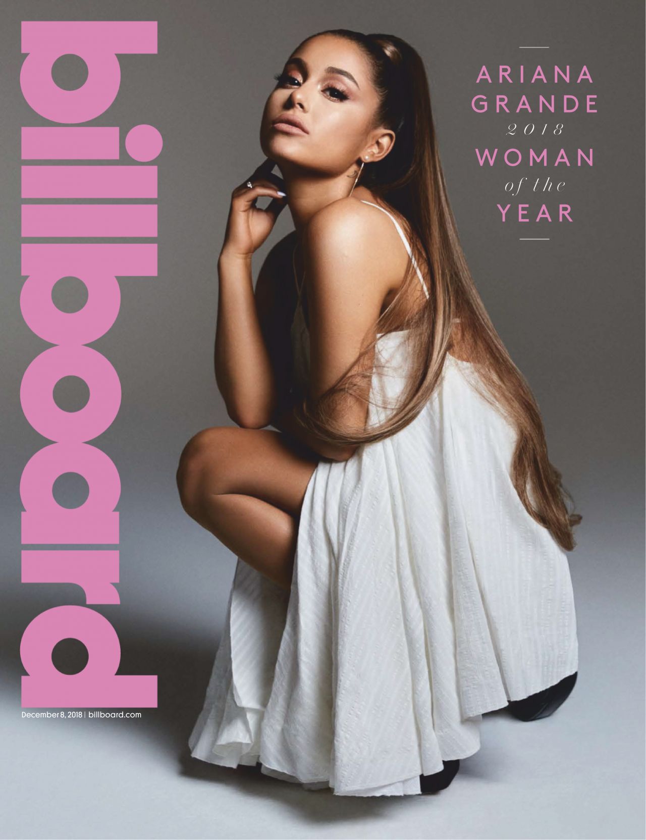 Ariana Grande - Billboard Magazine "Women of the Year" December 2018 Issue • CelebMafia