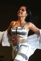 Becky G Performs at Coca-Cola Flow Fest Concert at Foro Sol in Mexico City