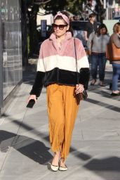 Blanca Blanco - Shopping in Beverly Hills 12/26/2018