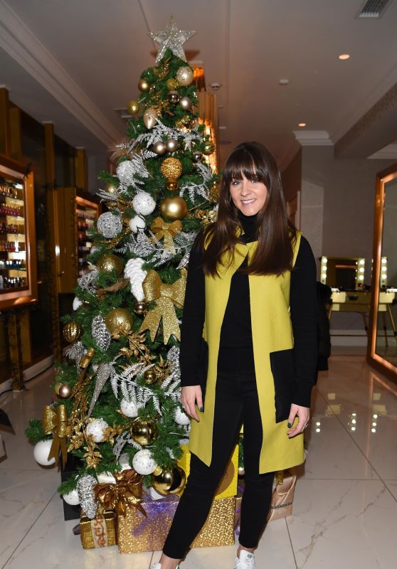 Brooke Vincent - Turning the Christmas Lights on at The House Of Evelyn in Manchester
