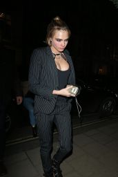 Cara Delevingne Night Out Style 12/19/2018