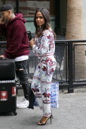 Christina Milian - Arrives at Universal City Walk 12/05/2018