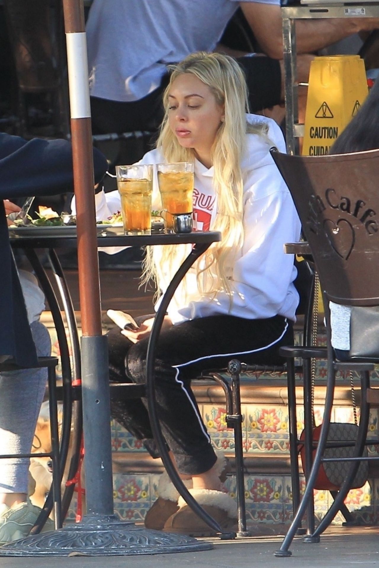 Corinne Olympios at Urth Caffe in West Hollywood 12/12/2018 • CelebMafia