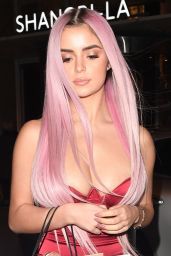 Demi Rose at The Shard in London 12/03/2018