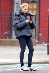 Diane Kruger at the Gym in New York 12/19/2018