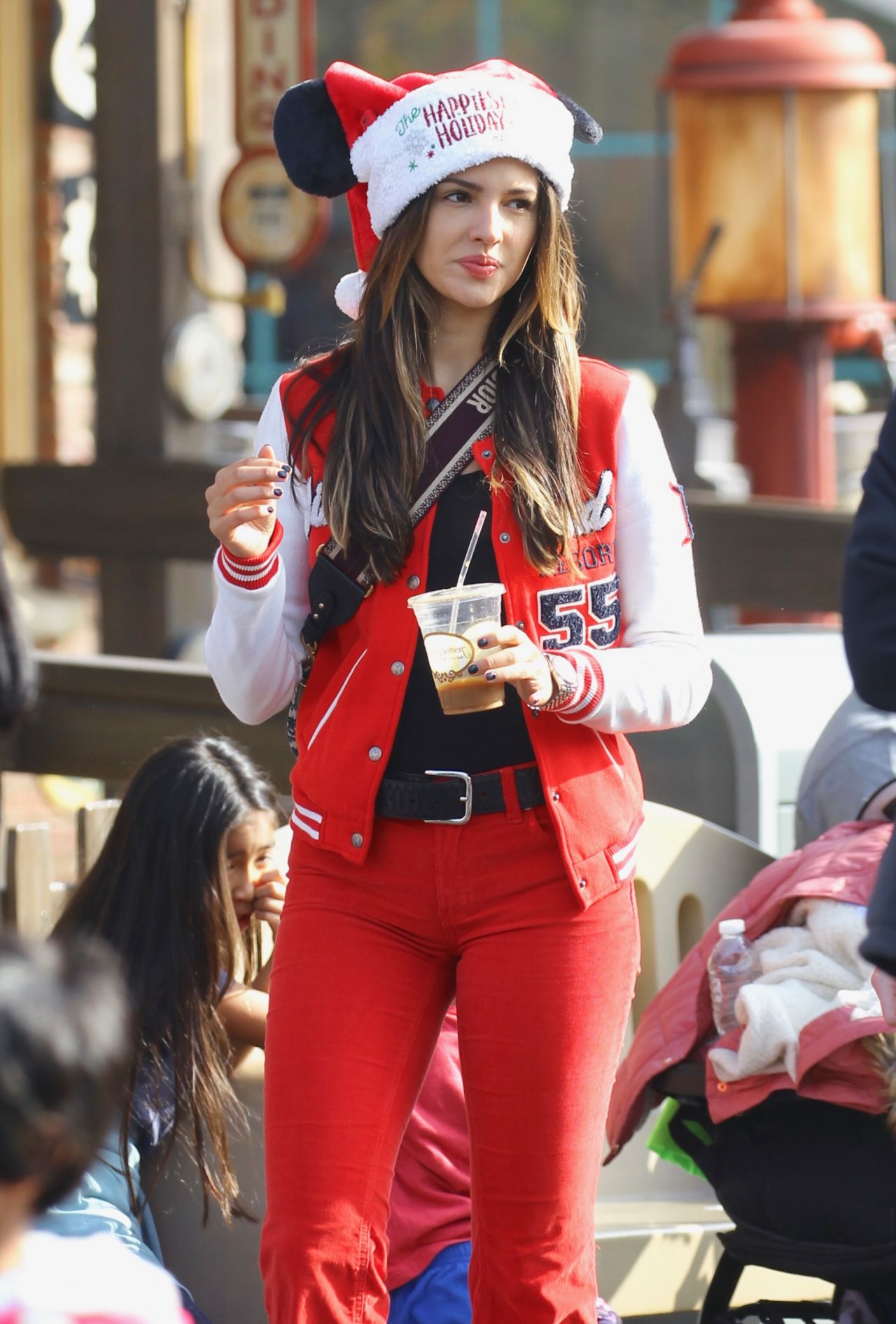 Eiza Gonzalez - Disneyland Park in Los Angeles 12/24/2018 • CelebMafia